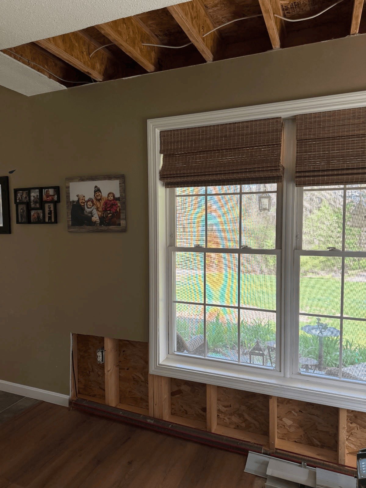 Wall and Ceiling Repair, work in progress